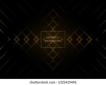 Gold elegant light diamond diagonal line abstract background template. Can use for banner, flyer, cover. card, backdrop, presentation