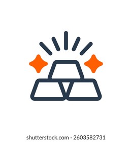 Gold for Expedition Vector Icon