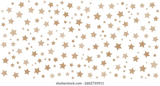 Gold falling down confetti background. Repeated golden dotted glitter pattern. Yellow, orange and golden dots wallpaper. Celebration Christmas, New Year or birthday party repeating backdrop. Vector
