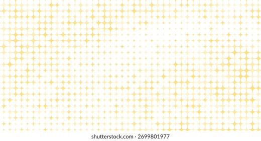 Gold falling down confetti background. Repeated golden dotted glitter pattern. Yellow, orange and golden dots wallpaper.