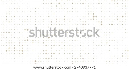 Gold falling down confetti background. Repeated golden dotted glitter pattern.