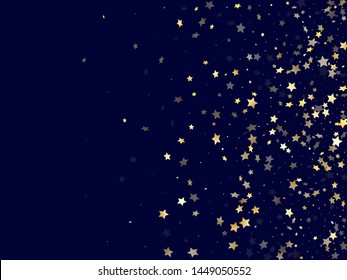 Gold Falling Star Sparkle Elements Glitter Stock Vector (Royalty Free ...