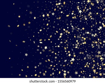 Gold Falling Star Sparkle Elements Glitter Stock Vector (Royalty Free ...