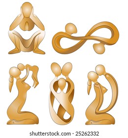 gold family icon