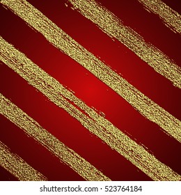 Gold festive background, greeting card or wrapping paper
