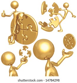 Gold Figures