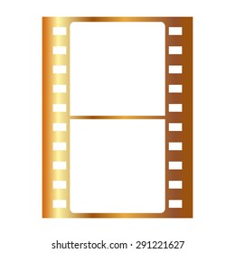 Gold film strip 