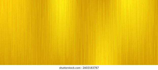 Gold fine brushed steel metal texture , brass background vector illustration