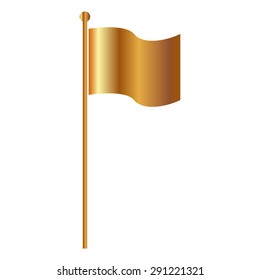 Gold Flag Icon