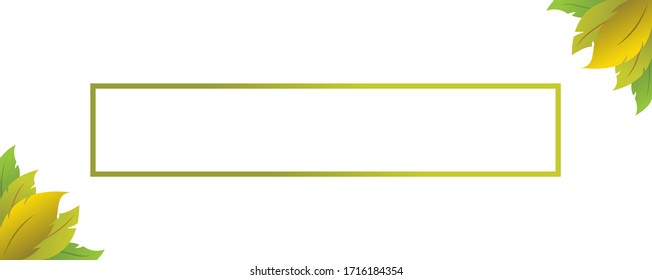 Gold Floral Frame Background Vector