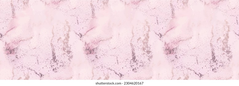Textura sin foco de fluido de oro. Fondo De Mármol Del Suelo. Pintura rosa de arte. Repito moderno sin foco. Color del agua de mármol. Color del agua rosada. Mármol de tinta de alcohol. Acuarela Lilac. Color de agua del gradiente dorado.
