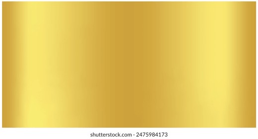 Gold foil background with light reflections. Golden textured wall. 3D rendering.