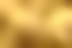 Gold Foil Leaf Texture, Glass Effect Background Vector Illustration.