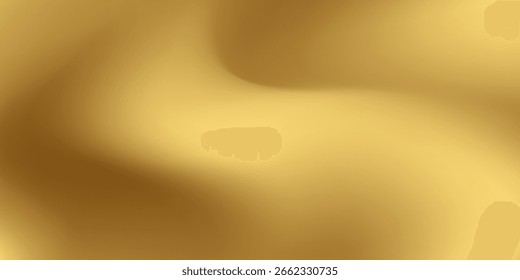 Textura de hoja de papel de oro, Ilustración vectorial de fondo de efecto de vidrio.