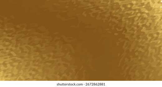 Textura de hoja de papel de oro, Ilustración vectorial de fondo de efecto de vidrio.