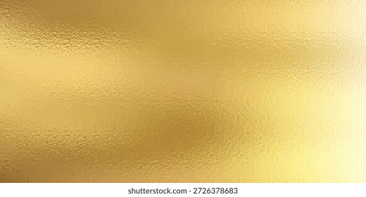 Textura de hoja de papel de oro, Ilustración vectorial de fondo de efecto de vidrio.
