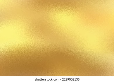 Gold foil leaf texture vector illustration