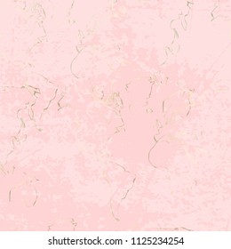 Gold foil outline abstract pattern design. Golden trendy chic background