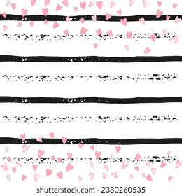 Gold Foil Pattern. Christmas Brochure. Rose Abstract Painting. Pink Premium Print. Stylish Element. Golden Grunge Invite. White Decorative Magazine. Stripe Gold Foil Pattern