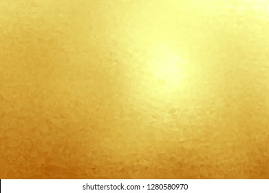 Gold foil texture background. Abstract vector illustration. Eps8. RGB. Global colors