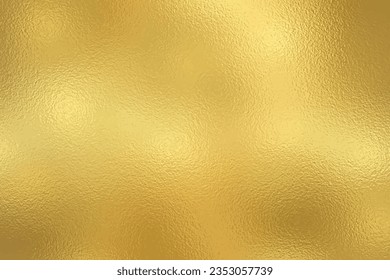 Gold foil texture background with glass effect for print artwork in cmyk color mode, vector eps.10.