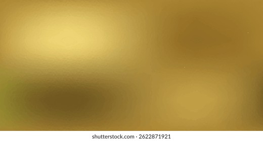 Gold foil texture background with glass effect for print artwork in cmyk color mode, vecto