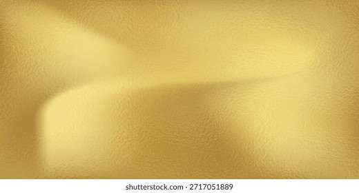 Gold foil texture background with glass effect for print artwork in cmyk color mode, vector eps.10.