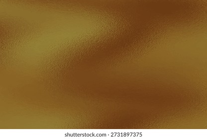 Goldene Folie Textur Hintergrund mit Glaseffekt Vektorgrafik für Drucke, cmyk Farbmodus.