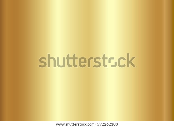 Gold Foil Texture Background Realistic Golden Stock Vector (Royalty ...