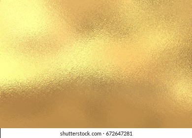 Gold foil texture background, Vector illustration - Shutterstock ID 672647281