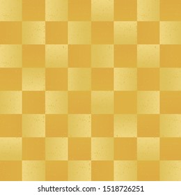 Gold Folding Screen vector illustration