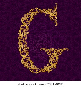 Fancy Letter G Images Stock Photos Vectors Shutterstock