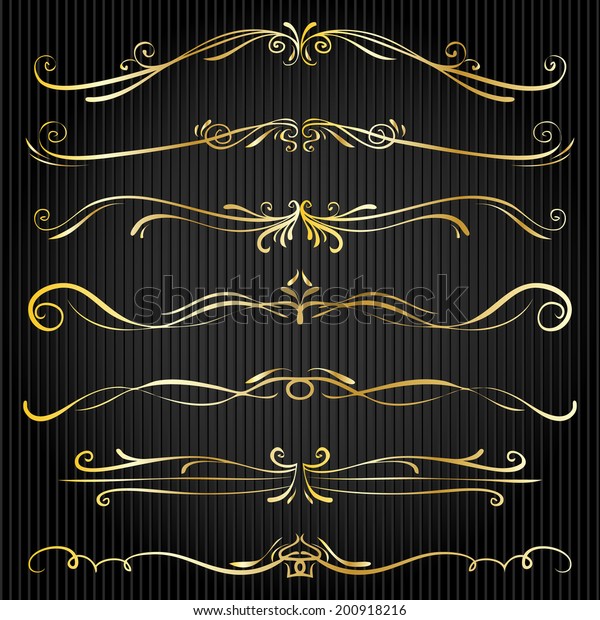 gold frame border vintage design elements vector\
monogram series of antique victorian vector dividers and border\
hand drawn gold frame border vintage design elements vector\
monogram line nails\
fingers