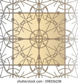 Gold Fretwork