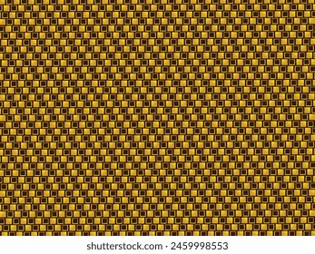 Gold geometric pattern background. Modern gold technology background, perfect for posters, banners, brochures, etc.