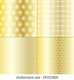  gold geometric patterns