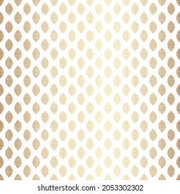 Diseño de patrón sin soldadura geométrico Gold en fondo blanco 