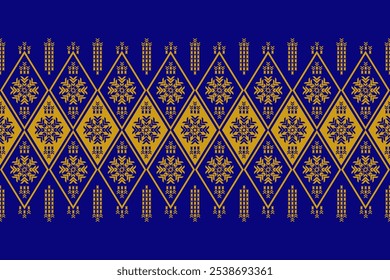 Gold geometric seamless pattern for textile, fabric, printing, clothing, wallpaper, curtain, home decoration.