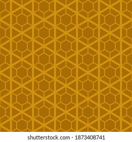 Gold Geometric Simple Seamless Pattern