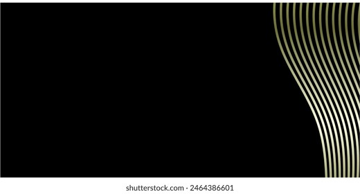 gold geometry abstract background paper shine and layer element vector for presentation design. Abstract horizontal vector template for business banner, formal backdrop, prestigious voucher