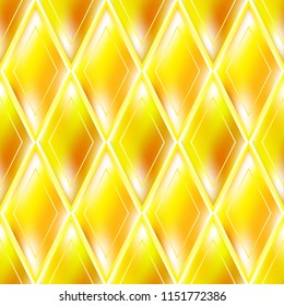 Gold glassy effect abstract seamless pattern vector, eps 10.