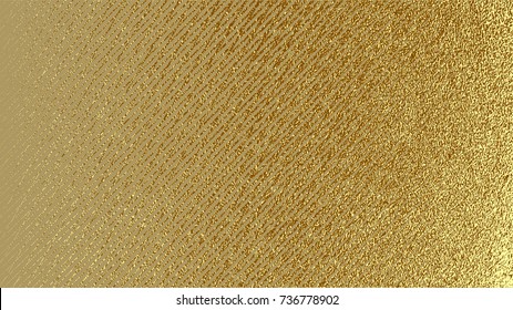 Gold, glitter abstract background. Cool pattern. Patina golden elements. . Sparkles background. Creative invitation for new year, wedding, birthday. Trendy modern vector illustration