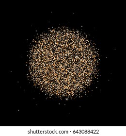 Gold glitter background. Golden backdrop for card, vip, exclusive, certificate, gift, luxury, privilege, voucher, store, present, shopping.