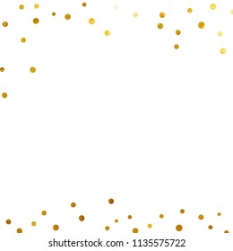 gold glitter background polka dot vector illustration