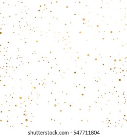 gold glitter background polka dot vector illustration