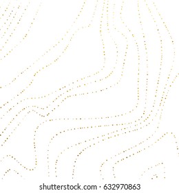 gold glitter background polka dot vector illustration