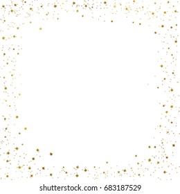 gold glitter background polka dot vector illustration