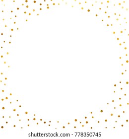 	
gold glitter background polka dot vector illustration