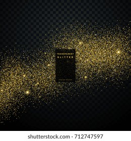 gold glitter background star dust shiny sparkles