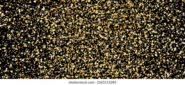 Gold glitter background, vector. Golden glitter background for greeting card, cover, wallpaper and banner. Backdrop for brochure, layout, vip flyer and leaflet. Abstract concept, vector illustration